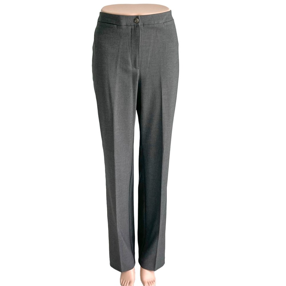 Liz Claiborne Liz Sport Audra Gray Dress Business Slacks Pants Women Size 4